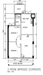 Blk 86 Whampoa Spring (Toa Payoh), HDB 3 Rooms #553710911